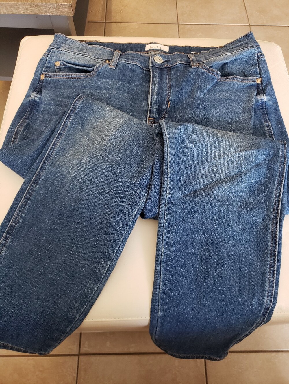 Nicole Miller New York SOHO Women's Skinny Jeans in Midwash Blue Size 8 - Picture 4 of 8